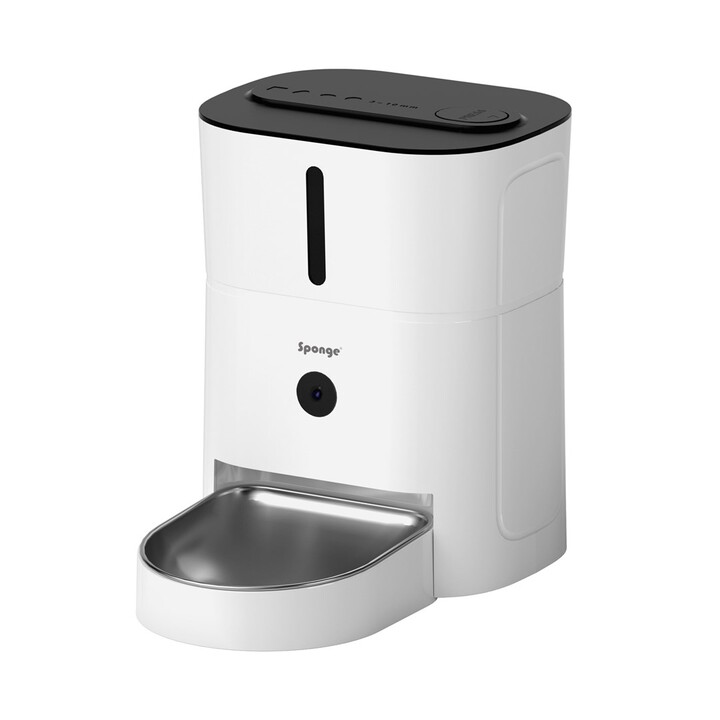 SPONGE Pet Feeder Smart Camera - dispensador inteligente de comida para mascotas – 3l