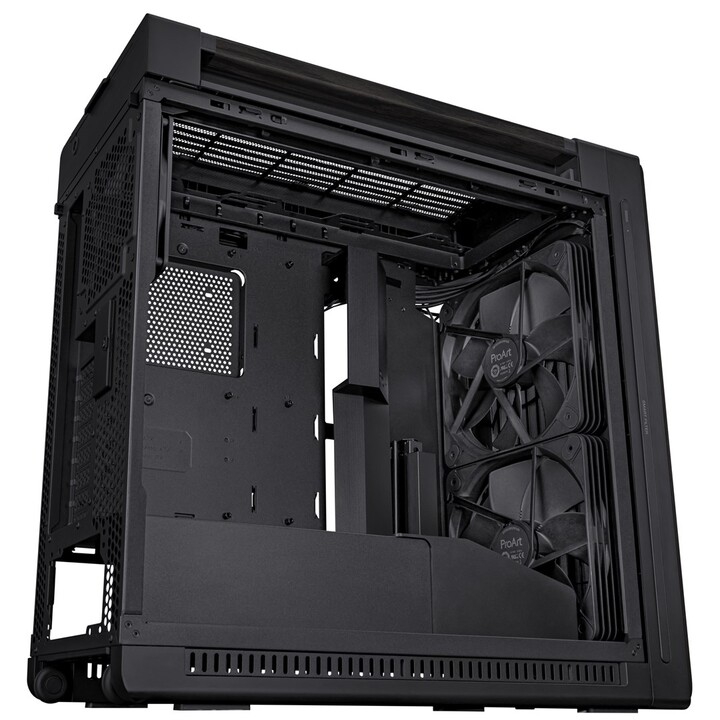ASUS ProArt PA602 Wood Edition – Pannello metallico Midi Tower Nero