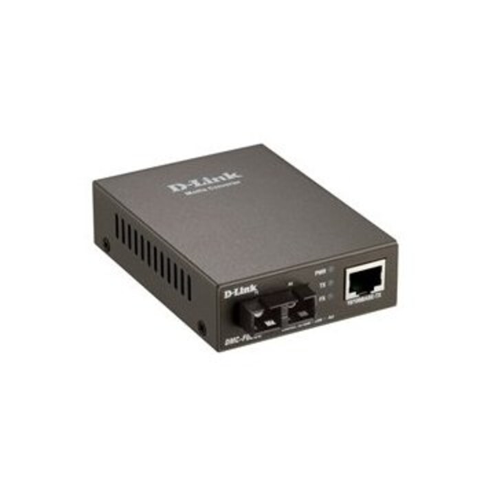 Conversor de fibra multimodo D-Link DMC-F02SC 10/100 BaseTX para 100BaseFX SC, 2 km