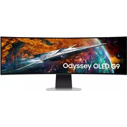 Smart Monitor Ultraparonamico Curvo Gaming Samsung Odyssey OLED G9 S49CG950SU 49'/ Dual QHD/ Multimedia/ 0.03ms/ 240Hz/ OLED/ Re