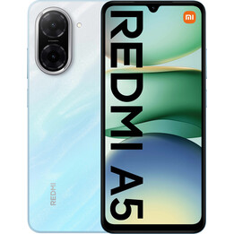 Xiaomi Redmi A5 4G Smartphone, 3+64 GB, Azul del océano, 6.88 Gran pantalla, cámara principal de 32MP, batería de 5200 mAh