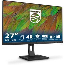 Philips 3000-Serie 27B1N3800/00 LED-Display 68,6 cm (27 Zoll) 3840 x 2160 Pixel 4K Ultra HD LCD Schwarz