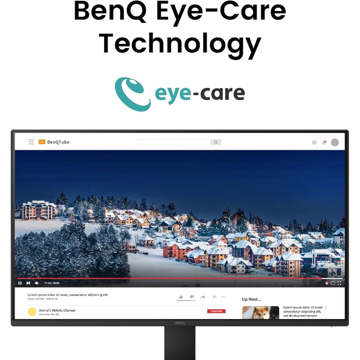 Monitor GW2791 Eye Care Monitor, 27, FHD, IPS, 100Hz, HDMI and DP