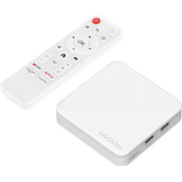 H96 Max H313 4K 2Go/16Go Android 14 Blanc - Android TV