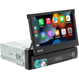 Autoradio 1 DIN SWM 9710-J LED 7 Tasten 2 GB/64 GB GPS Carplay Schwarz