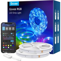 Fitas LED Govee H6110 para utilização no interior com Bluetooth e 2,5 m wifi