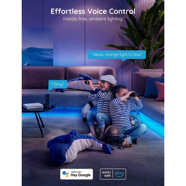 Govee H6110 LED-Streifen für den Innenbereich mit Bluetooth und 2,5 m WiFi