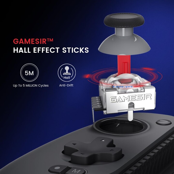 Gamepad Gamesir G8 Plus Android/iOS Schwarz - Gamepad für Smartphones