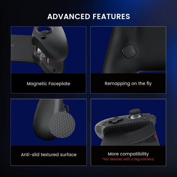 Gamepad Gamesir G8 Plus Android/iOS Nero - Gamepad per smartphone