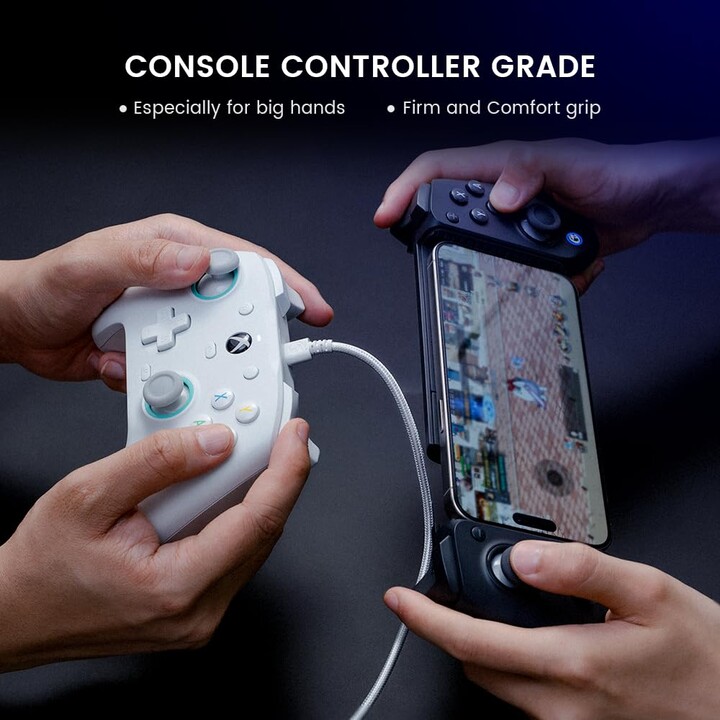 Gamepad Gamesir G8 Plus Android/iOS Preto - Gamepad para smartphones