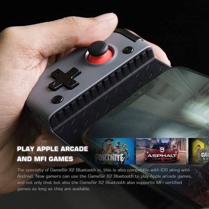 Gamepad GameSir X2S Bluetooth Black - Gamepad for smartphones