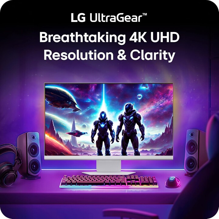 LG 32G810SA-W.AEU 32 Zoll 4K Ultra HD LED PC-Monitor – Schwarz