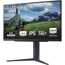 Monitor LG 27GS85QX-B TFT de 68,4 cm (27 pulgadas), color gris