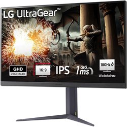 Monitor LG 32GS75QX-B TFT de 80 cm (31,5 pulgadas), color gris