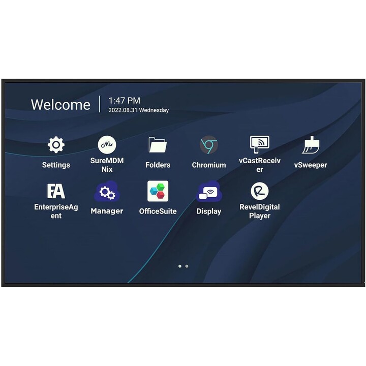 Écran de présentation ViewSonic CDE8630 217,43 cm (86")