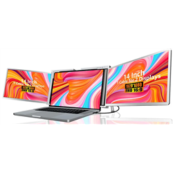 Moniteur Extralink Smart Life 14" à double écran pour ordinateurs portables S400