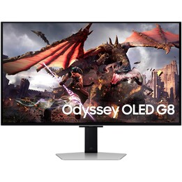 Samsung Odyssey OLED G8 Gaming-Monitor S32DG802SU 32´/ 4K/ 0,03 ms/ 240 Hz/ OLED/ Multimedia/ Höhenverstellbar/ Grau