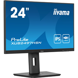 Monitor iiyama prolite xub2497hsn-b2 24 \ "IPS, Full HD, lunette ultra-mince