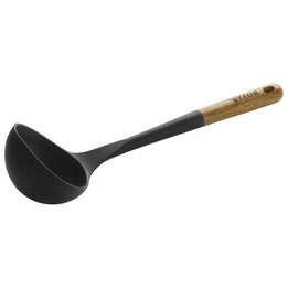 Staublöffel - 31 cm, braun-schwarz