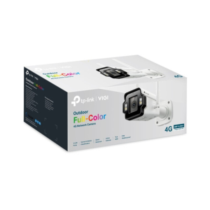 Câmera de segurança IP externa TP-Link Insight S345-4G (formato bala) 2688 x 1520 pixels para parede
