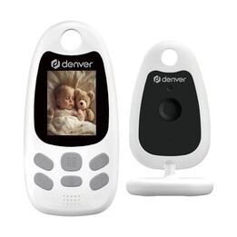 Câmera de monitoramento de bebê com tela Denver BC-250