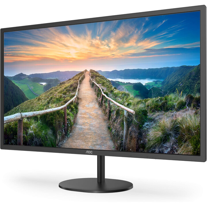 Monitor AOC Q32V4 de 32 polegadas QHD, 75 Hz, IPS, 4 ms GtG, sincronização adaptativa, alto-falantes (2560 x 1440, 1x HDMI 1.4, 