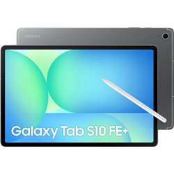Samsung Galaxy Tab S10 FE + Android Tablet, 5G, 12 + 256 Go, 13.1 Affichage, S stylo inclus, batterie de longue durée, gris