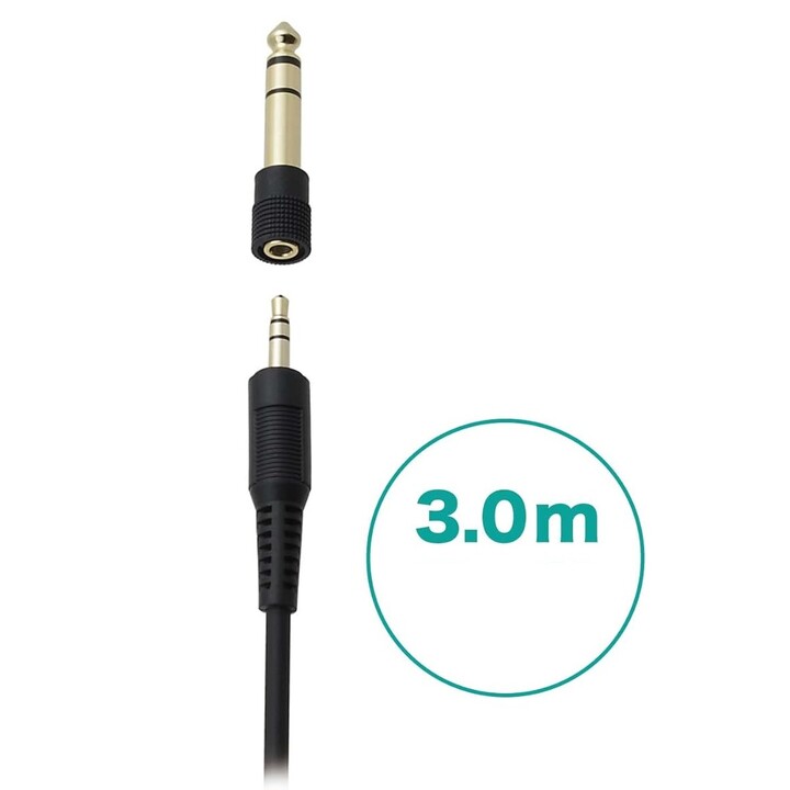 Fone de ouvido dinâmico de áudio Technica ATH-AVC500 fones de ouvido com fio