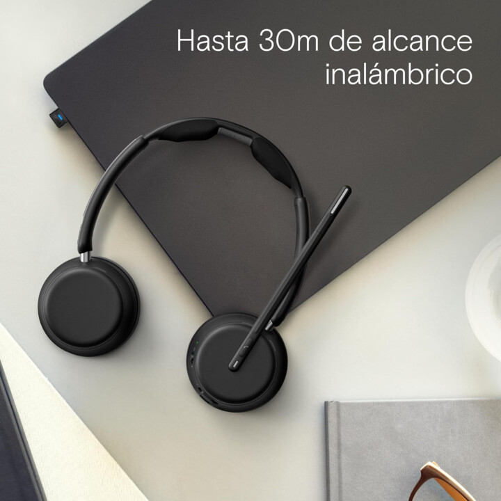AFFITTO EPOS Impatto 1060 Auricolare Office wireless a doppio orecchio con microfono