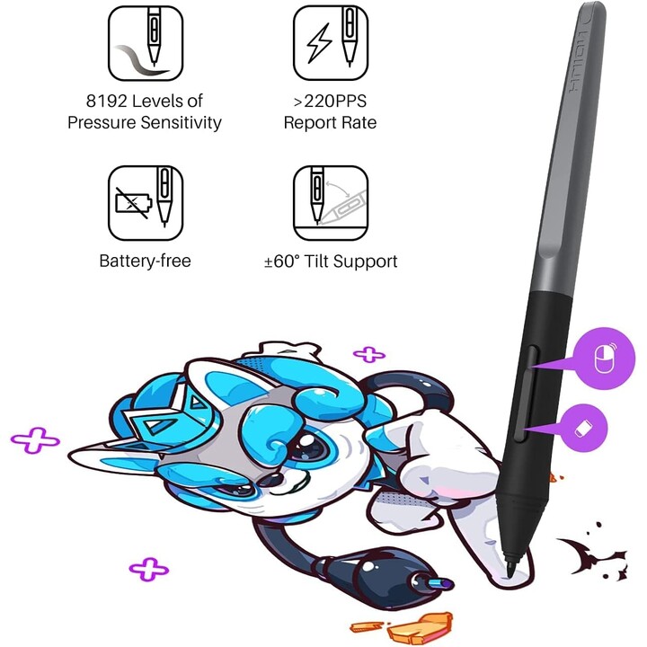 Huion Inspiroy H610X Graphics Tablet