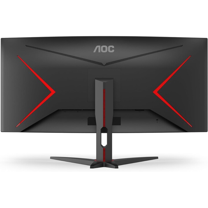 AOC CU34G2XE WQHD 34" gebogener Monitor, VA, 144 Hz, 1 ms, HDR10, G -Menü, niedrige Eingangsverzögerung, Lautsprecher