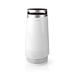 Nedis AIPU100CWT purificateur d'air 20 m² 50 dB 35 W Noir, Blanc
