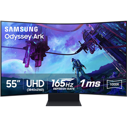 Monitor curvo para juegos Samsung Odyssey Ark S55CG970NU de 139,7 pulgadas (55 pulgadas)