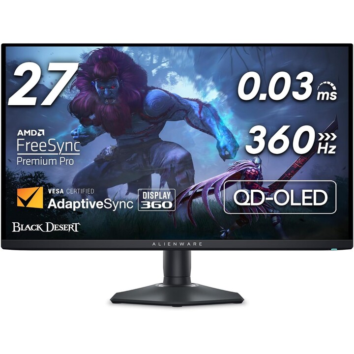 Moniteur de jeu Alienware 27 QD-OLED - AW2725DF