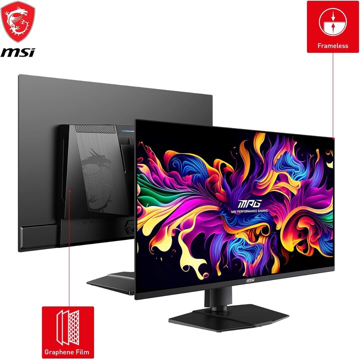 Msi Mpg 321urx Qd-oled Pantalla Para Pc 80 Cm (31.5") 3840 X 2160 Pixeles 4k Ultra Hd Qdoled Negro