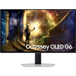 Samsung OLED Odyssey G6 S27DG610SU 27´ Curved Smart Gaming Monitor/ QHD/ 0.03ms/ 240Hz/ VA/ Height Adjustable/ Smart TV/ Sil