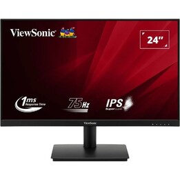 Monitor de 24" Full HD 75Hz com tempo de resposta rápido de 1ms Preto