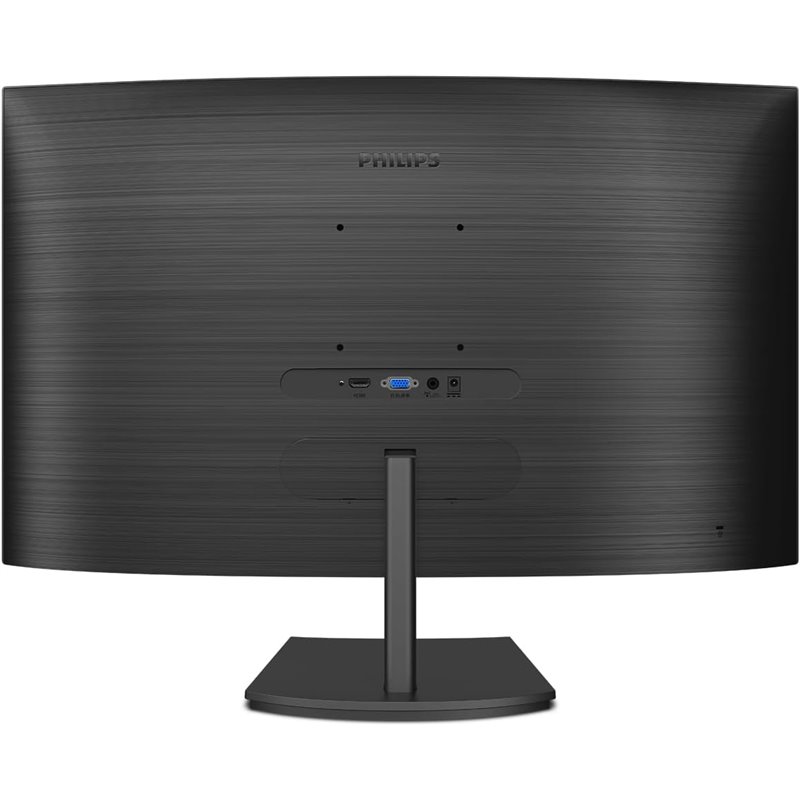 Philips Monitor 241E1SC - 24 \ ", FHD, 75 Hz, VA, sans scintillement (1920 x 1080, 250 cd / m², Vesa, D-Sub, HDMI), noir