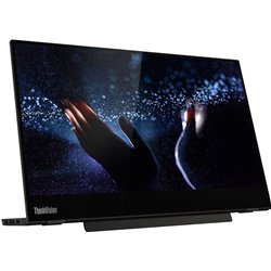 Lenovo M14t LED display 35,6 cm (14") 1920 x 1080 Pixeles Full HD Pantalla táctil Negro