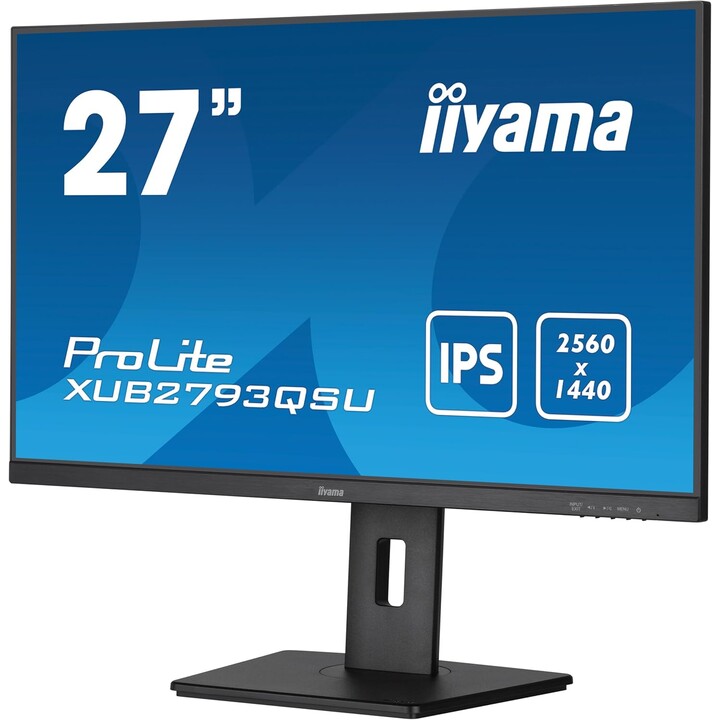 Iiyama Xub2793qsu-b7 Pantalla Para Pc 68,6 Cm (27") 2560 X 1140 Pixeles Wide Quad Hd Led Negro