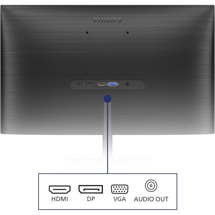 Philips 245E1S/00 24" Monitor, QHD, 75 Hz, IPS, FreeSync (2560x1440, 250 cd/m², HDMI 1 x 1,4, DisplayPort)