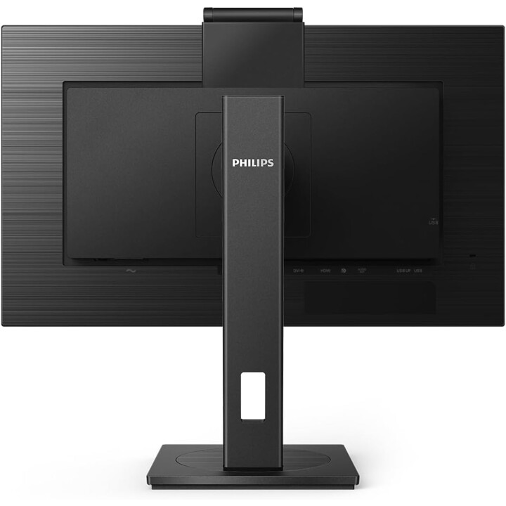 Philips 275B1H Monitor QHD da 27", webcam, altezza regolabile, 2560 x 1440, DVI, HDMI, DisplayPort, hub USB, nero