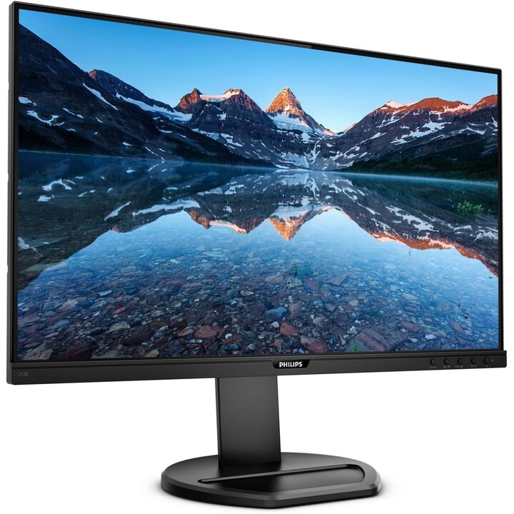 Monitor Philips 243B9/00 24" 1920 x 1080, FHD, LED, Preto