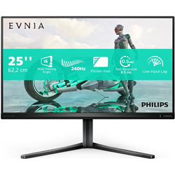 Philips Gamer Monitor 25M2N3200W - 25 \ "FHD, 240 Hz, 1 MS GTG, Freesync Premium, Gray Dark