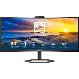 Moniteur incurvé Philips 34E1C5600HE/00 34", 3440 x 1440 WQHD 100 Hz VA HDMI
