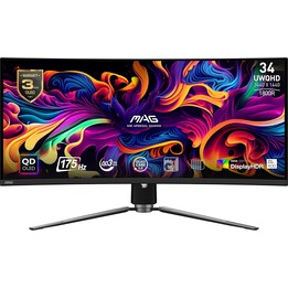 Monitor da gioco curvo MSI MAG 341CQPDE 86,82 cm (34,18"")