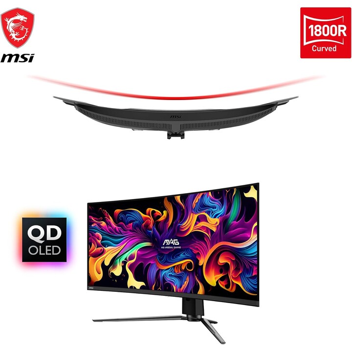 Monitor curvo para jogos MSI MAG 341CQPDE 86,82 cm (34,18")