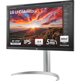 LG 27UP850K-W.AEU pantalla de monitor para PC 68,6 cm (27") 3840 x 2160 píxeles 4K Ultra HD LED Negro, Monitor LED
