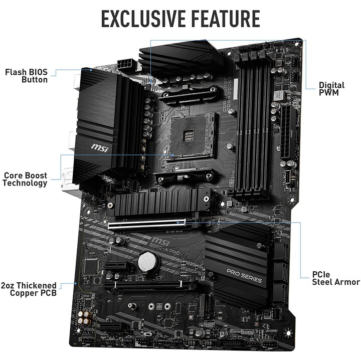 Msi B550-A Pro (AM4)