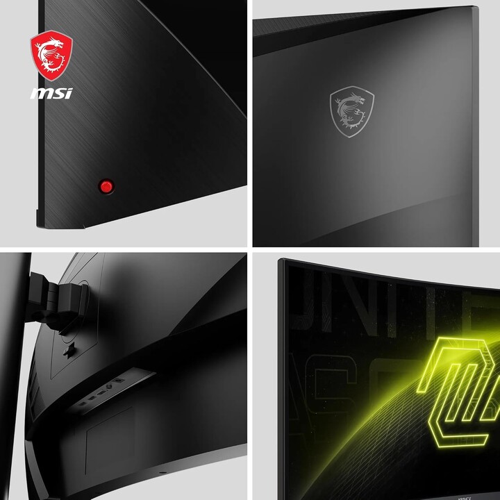 Msi Mag 345cqr PC-Bildschirm 86,4 cm (34 Zoll) 3440 x 1440 Pixel Ultrawide Dual Quad HD schwarz